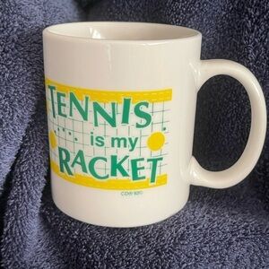CD 1992 - Vintage - Tennis Is My Racket - Mug
